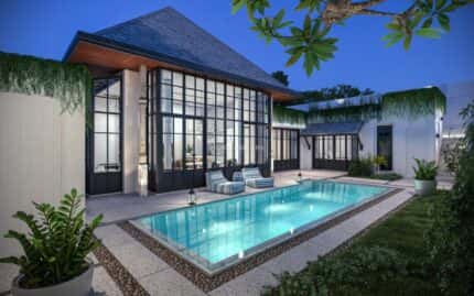 Luxury Villa Pasak 2-3 спальни